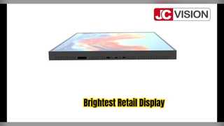 ไลท์บ็อกซ์แบบตั้งพื้นความสว่างสูง – 2000 cd/m², FHD, ป้ายดิจิทัล Android สำหรับการค้าปลีก