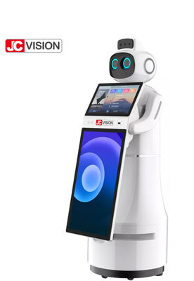 หุ่นยนต์ต้อนรับและจัดการผู้มาเยือนด้วยภาพความร้อนของ JCVISION
