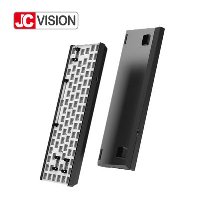 JCVISION 84 คีย์ คีย์บอร์ดเครื่องจักรกล Anti-Ghosting CNC โลหะอะลูมิเนียมกราฟ