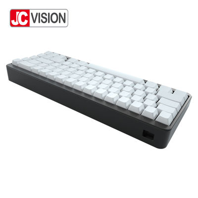 ชุดคีย์บอร์ดกลไกแบบอะลูมิเนียม Hot Swappable ของ JCVISION สำหรับการทำงานในสำนักงานและการเล่นเกม