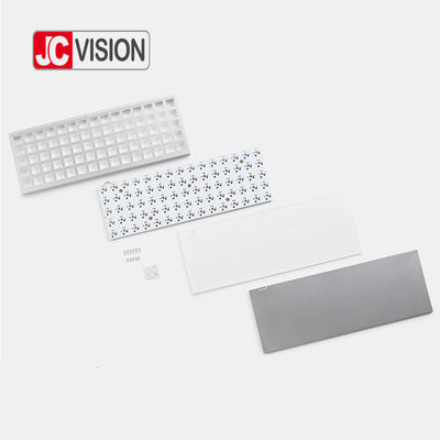 ชุดคีย์บอร์ดกลไก 75 ปุ่ม กล่องอะลูมิเนียม Anodized อินเทอร์เฟซ Type-C แบบ Hot Swappable