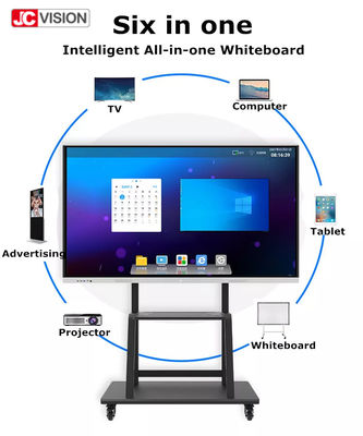 กระดานดิจิทัลแบบโต้ตอบ LCD สำหรับการสอน การประชุม แผงอิเล็กทรอนิกส์ แท็บเล็ต