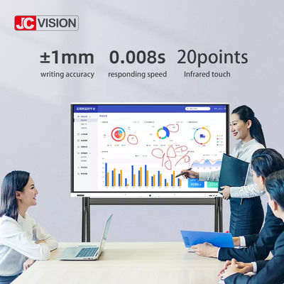 การศึกษา All In One อินเตอร์เอ็กทรอนิกส์ Whiteboard Smart Touch Screen