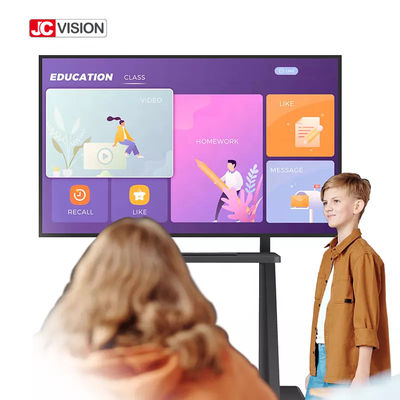 กระดานอัจฉริยะแบบโต้ตอบ JCVISION Silver HUD สำหรับการศึกษา / การประชุม