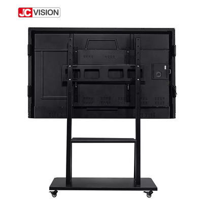 กระดานไวท์บอร์ดอัจฉริยะแบบโต้ตอบ JCVISION ขนาด 65 นิ้ว 20 จุดสัมผัส IR Multi Touch Monitor