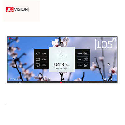 JCVISION 105 Inch Interactive Smart Board IR Touch Classroom การเรียนการสอนในห้องเรียน