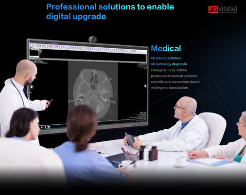JCHUB Pro อินเตอร์เอกทีฟ สมาชิกบอร์ด 4K กล้องติดต่อจอสัมผัส มัลติสัมผัส