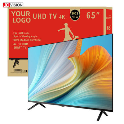 JCVISION 65 นิ้ว Smart TV หน้าจอป้ายดิจิตอลภายในห้อง พร้อม OSD หลายภาษา