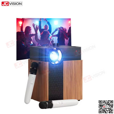 Jcvision Smart DLP Projector Outdoor Home Party ห้องคาราโอเกะ LED 1080P โปรเจคเตอร์