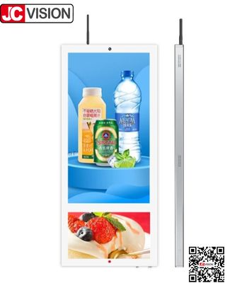 จอแสดงผล TFT LCD ขนาด 17 นิ้ว ป้ายดิจิทัล HD WiFi Network เครื่องเล่นมัลติมีเดียโฆษณา หน้าจอลิฟต์โดยสาร