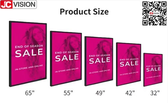 JCVISION 1080P 4K แผนจอสัมผัส 32 42 50 55 65 นิ้วจอสัมผัส จอแสดงผลสัมผัส