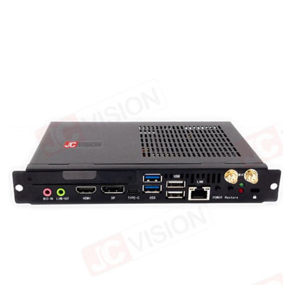 สำนักงานการศึกษา i3 i5 i7 4k ดีไซน์ใหม่ จอแสดงผล 4K OPS Mini PC