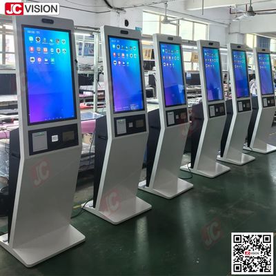 ตู้บริการข้อมูลและชำระเงินด้วยตนเองขนาด 32 นิ้วของ JCVISION
