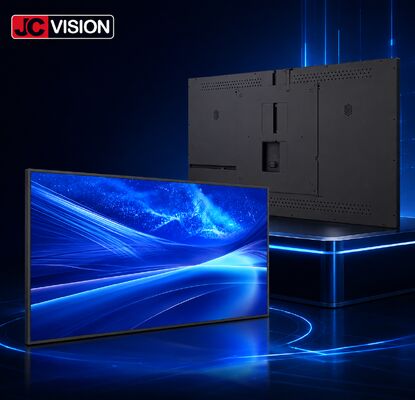JCVision 43-Inch Indoor Digital Signage Display – E-LED Backlit, Wide Viewing Angle, Wall Mount Light Box for Retail & Hospitality (HD-352C)
