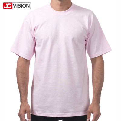 JCVISION เสื้อยืดสําหรับผู้ชาย เสื้อยืดผู้ชาย 100% ผ้าใบ O คอ สั้น แขนเรียบ เสื้อร้อนขนาดใหญ่