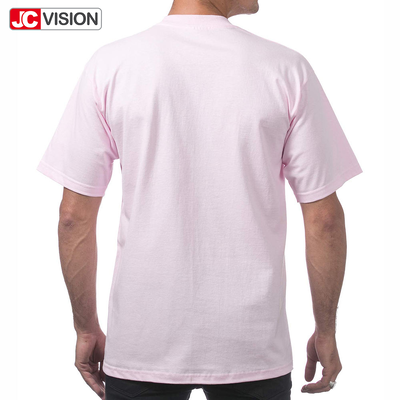 JCVISION เสื้อยืดสําหรับผู้ชาย เสื้อยืดผู้ชาย 100% ผ้าใบ O คอ สั้น แขนเรียบ เสื้อร้อนขนาดใหญ่