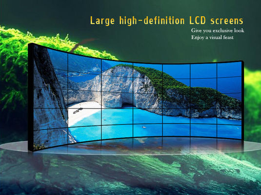 จอแสดงผลวิดีโอวอลล์ LCD ของ JCVISION ขนาด 43 นิ้ว LCD HD วิดีโอวอลล์แบบไร้รอยต่อ