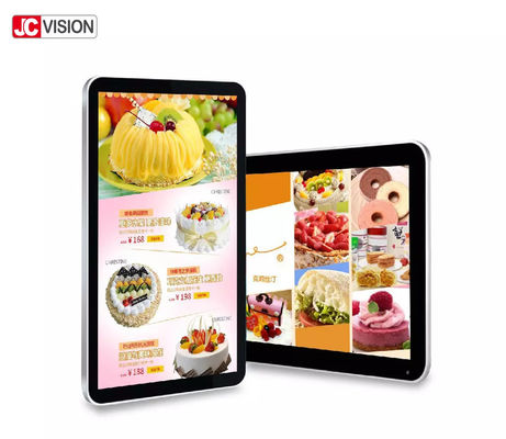 Quad Core Indoor Digital Signage Displays LCD การแสดงสัญญาณดิจิตอลติดผนัง