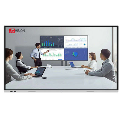 JCVISION 6.5ms บอร์ดอินเตอร์เอกทีฟ สําหรับการเรียนรู้ทางไกล แพเนลบอร์ดสมาร์ท 65 นิ้ว