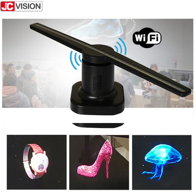 45 ซม LED 3D โปรเจคเตอร์โฆษณา LED Hologram Fan Display