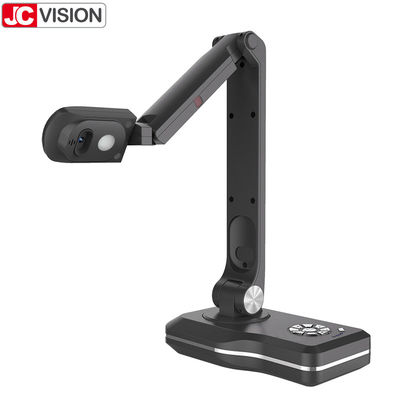 JCVISION เครื่องสแกนหนังสือแบบพกพาที่ดีที่สุด 1/4" CMOS, เครื่องสแกนเอกสาร 11LED