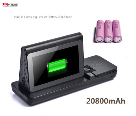 NFC 4G เครื่องชาร์จไร้สาย เมนู แพวเวอร์แบงค์ 7 นิ้ว TFT ในร้าน โป้ดิจิตอล
