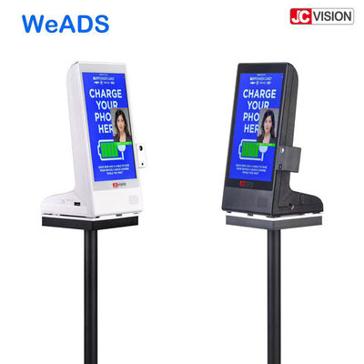 WiFi LCD Touch Screen Table Top Digital Signage กับการตรวจจับอุณหภูมิ