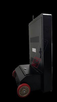 43 นิ้ว กันน้ําภายนอก LCD ป้ายดิจิตอลด้วยล้อ 6.5ms Wall Mount Kiosk