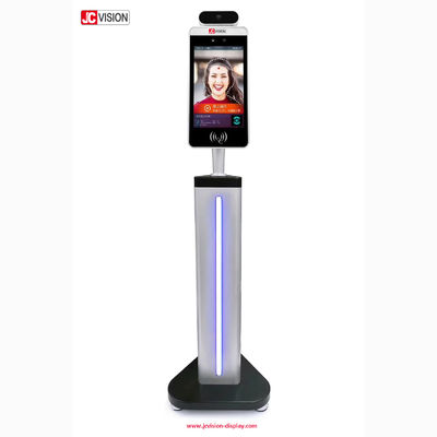 8 นิ้ว AI การจดจําใบหน้า, IPS ระบบตรวจจับอุณหภูมิร่างกาย