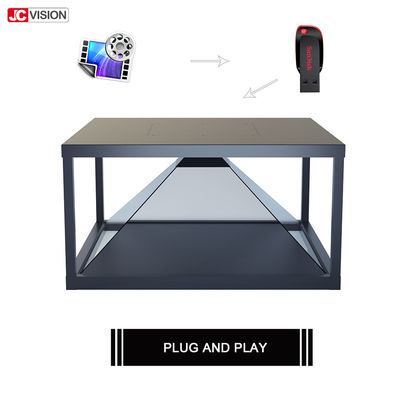 100x100cm หน้าจอ LCD กระจกกระจกกระจกกระจกกระจกกระจกกระจก 3D
