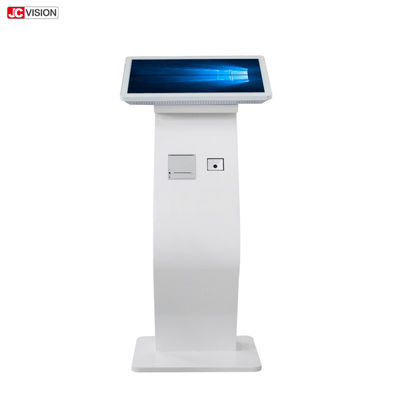 Windows Self Service Kiosk หน้าจอสัมผัส 21.5 นิ้ว QR Code Scanner Kiosk