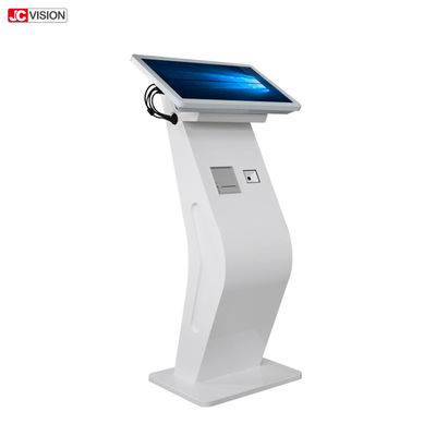 Windows Self Service Kiosk หน้าจอสัมผัส 21.5 นิ้ว QR Code Scanner Kiosk