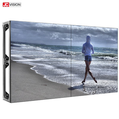 จอแสดงผลวิดีโอวอลล์ LCD ขนาด 43 49 55 65 นิ้ว, หน้าจอวิดีโอวอลล์ 4K แบบต่อ