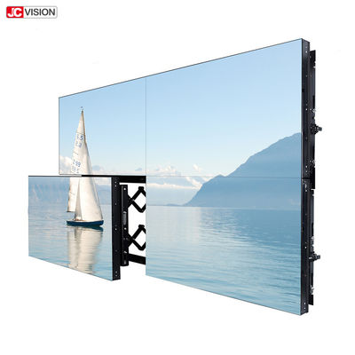 จอแสดงผลวิดีโอ LCD ขนาด 55 นิ้ว, วิดีโอวอลล์ Zero Bezel 500nit สำหรับศูนย์ธุรกิจ