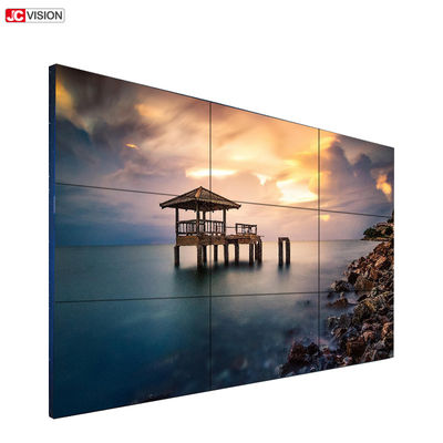 จอแสดงผลติดผนังเชิงพาณิชย์ LED, วิดีโอวอลล์ขอบแคบพร้อมรีโมทคอนโทรลอินฟราเรด