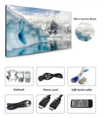 LCD Video Wall Mount Digital Signage โฆษณาจอทีวี