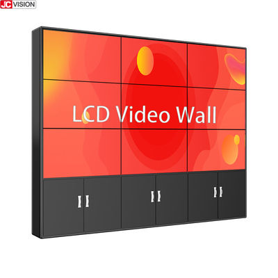 JCVISION จอ LCD โฆษณาดิจิทัลแนวตั้งสำหรับวิดีโอวอลล์ขนาด 55 นิ้ว