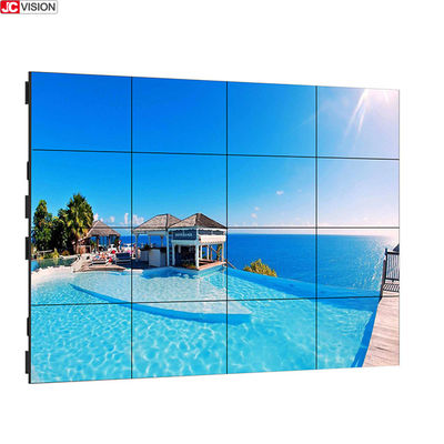 JCVISION จอ LCD โฆษณาดิจิทัลแนวตั้งสำหรับวิดีโอวอลล์ขนาด 55 นิ้ว