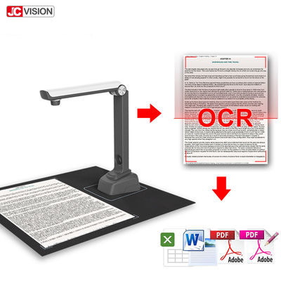 เครื่องสแกนเอกสารแบบพกพาพับได้ OCR ความเร็วสูงสำหรับหนังสือ DEMO API SKD