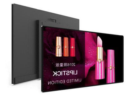 จอแสดงผลป้ายดิจิตอลในร่ม JCVISION ขนาด 32 นิ้ว ติดผนัง เครื่องเล่นโฆษณา LCD
