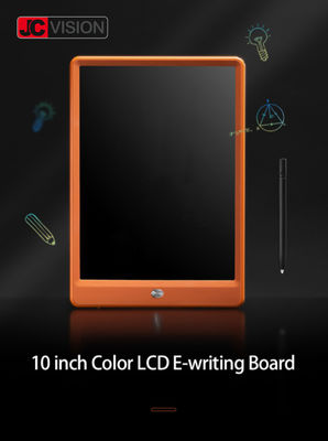 กระดานเขียน LCD สำหรับเด็กแบบพกพา กระดานวาดภาพอิเล็กทรอนิกส์ 10 นิ้ว