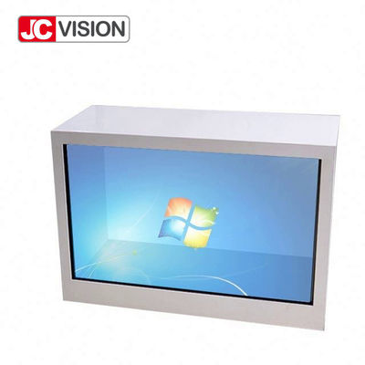 หน้าจอ LCD โปร่งใส JCVISION ขนาด 21.5 นิ้ว จอแสดงผลดิจิตอล LCD