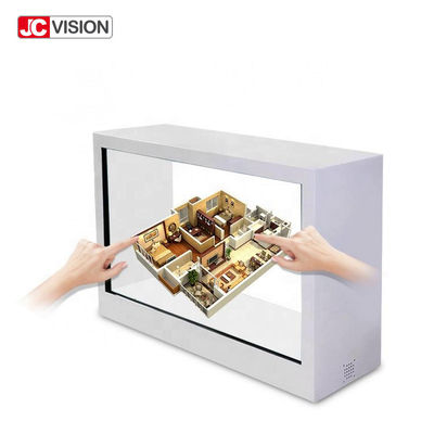 หน้าจอ LCD โปร่งใส JCVISION ขนาด 21.5 นิ้ว จอแสดงผลดิจิตอล LCD