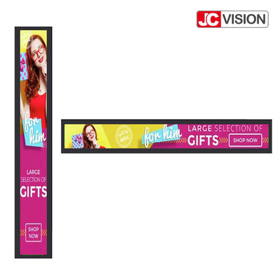 ผนังติดตั้งกระดานกระชับ LCD Display 57.5 นิ้ว LCD กระชับ Display ด้วย WIFI