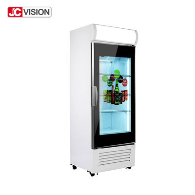 JCVISION จอแสดงผล LCD แบบบาร์ยืด 42 นิ้ว จอโฆษณาดิจิทัลสำหรับประตูตู้เย็น