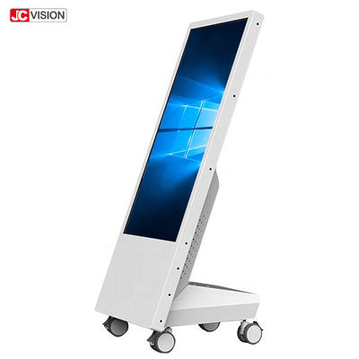 ป้ายดิจิตอล LCD แบบพกพา 32" 1920x1080 350nits พร้อมล้อ