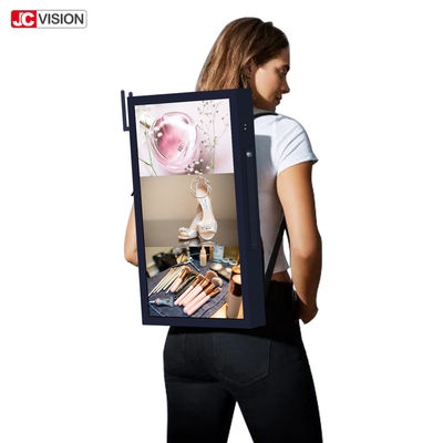 700nits 26000mA Lcd Walking Mobile Billboard 22 นิ้ว
