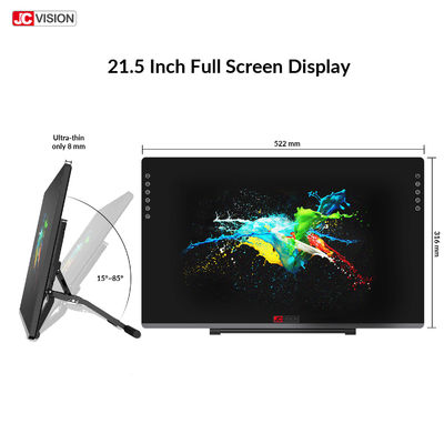 21.5 นิ้ว Full Laminated Pen LCD Writing Board 8192 ความดัน ป้องกันแสงสว่าง