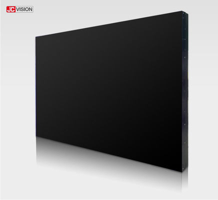 หน้าจอวิดีโอวอลล์ LCD ขอบบาง 3.5 มม. Jcvision ขนาด 46" 49" 55" 65" ความสว่าง 500cd/m2