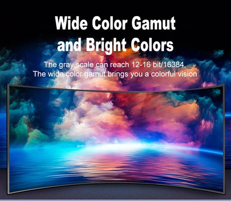 Jcvision LOFIT หน้าจอ LED แบบยืดหยุ่น P4 ติดตั้งภายนอก ผนังจอโฆษณาขนาดใหญ่